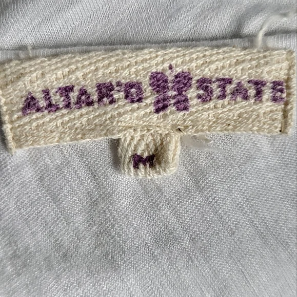 ALTAR'D STATE Women's White Sheer Top - Picture 5 of 5